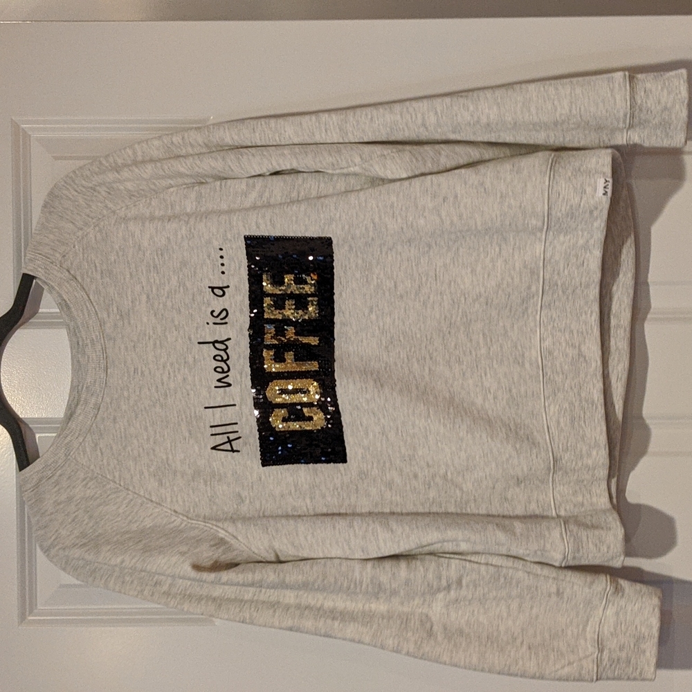 Grey sweatshirt size large